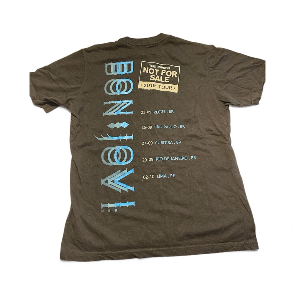 Bon Jovi | 2019 Not For Sale Tour Tshirt - Picture 2 of 4